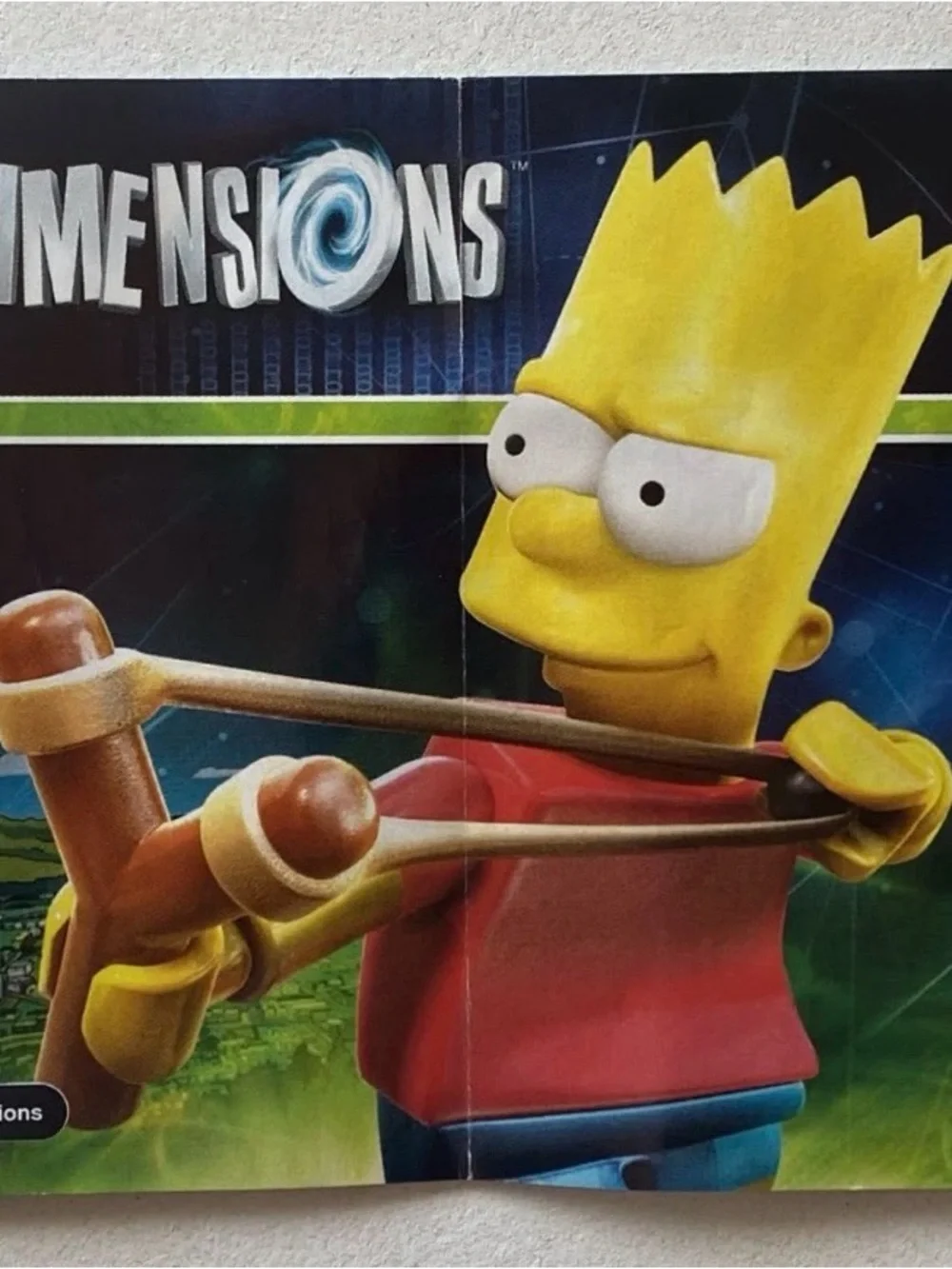 LEGO Dimensions Bart Simpson Fun Pack (71211) Open Box – May Not Scan - Complete - Picture 2 of 2